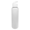 Бутылка пластиковая для воды Sportes (матовая), белая арт.  фото 1 — Artegifts
